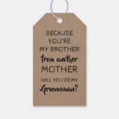 My Brother – 陽気で素敵なGroomsmanの提案 ギフトタグ (正面)