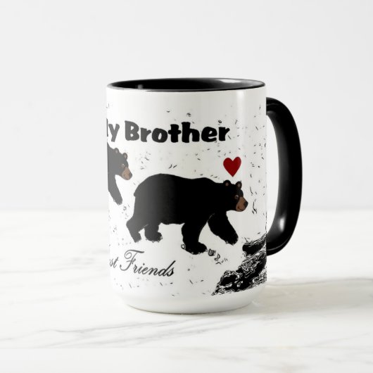  My Brother Best Friends Forever Mug  マグカップ (正面右)