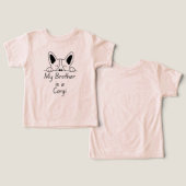 'My Brother is a Corgi' Playful Dog Loving Family (デザイン正面&裏面)