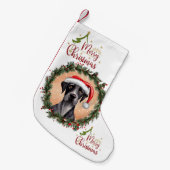 My Canine  スモールクリスマスストッキング (正面 (吊り時))