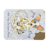 My Cardigan Welsh Corgi Ate my Lesson Plan マグネット (横)