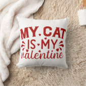 My Cat is my Valentine クッション (ブランケット)