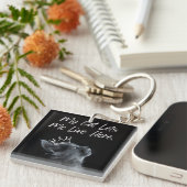 My Cat Lets Me Live Here キーホルダー (正面右)