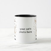 My Cat My Calm - White Cat Love Mug マグカップ (中央)