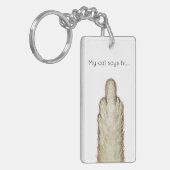 My Cat Says Hi... キーホルダー (正面左)