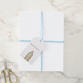 My Cat Says Hi... ギフトタグ (より糸つき)