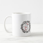 My Cat Upgraded My Lifestyle – Cute Cat Design コーヒーマグカップ (左)