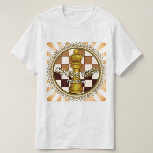 My Chess King T-Shirt Tシャツ (デザイン正面)
