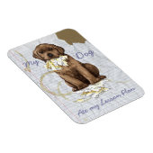 My Chocolate Lab 食べ My Lesson Plan マグネット (右側)