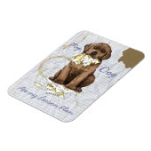 My Chocolate Lab 食べ My Lesson Plan マグネット (左側)