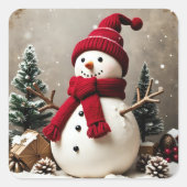 My Christmas  スクエアシール (正面)