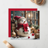 My Christmas ノートカード (正面/裏面インサイチュ)