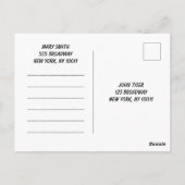 My Christmas ポストカード (裏面)