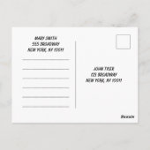 My Christmas  ポストカード (裏面)