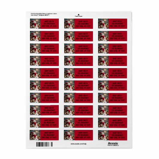 My Christmas  ラベル (フルシート)