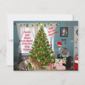 My Christmas Card 1 2025 シーズンカード (裏面)