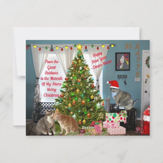 My Christmas Card 1 2025 シーズンカード (裏面)