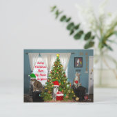 MY CHRISTMAS CARD 2024テストポストカード ポストカード (スタンド正面)