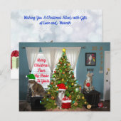 MY CHRISTMAS CARD 2024テストポストカード ポストカード (正面/裏面)
