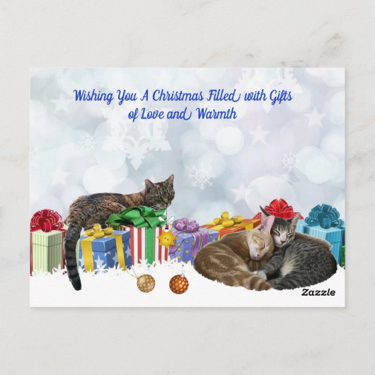 MY CHRISTMAS CARD 2024テストポストカード ポストカード (裏面)