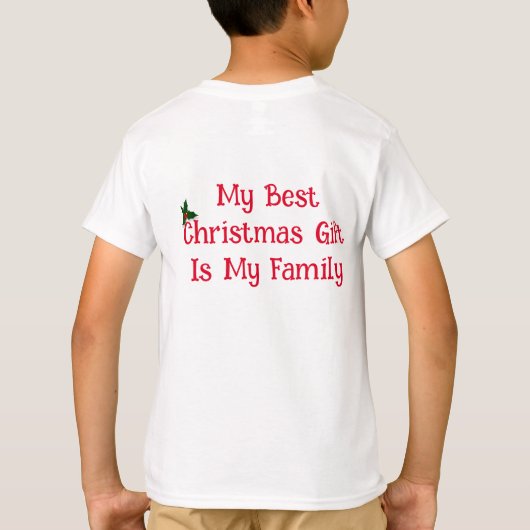 My Christmas Gift Tシャツ (裏面)