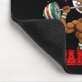 My Christmas Pajama Shirt Reindeer Muscle Weightli マウスパッド (コーナー)