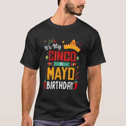 My Cinco De Mayo Birthday Party 2 Tシャツ (正面)