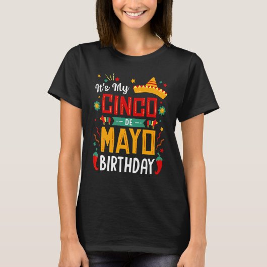 My Cinco De Mayo Birthday Party 2 Tシャツ (正面)