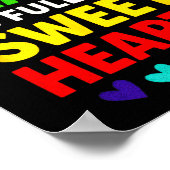 My Cl Is Full - Teachers Valentines School Love  ポスター (角)