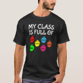My Class Is Full Of Apples Valentines Day Teacher Tシャツ (正面)