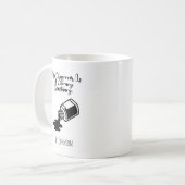My Classroom Is A Literary Sanctuary Educator コーヒーマグカップ (正面左)