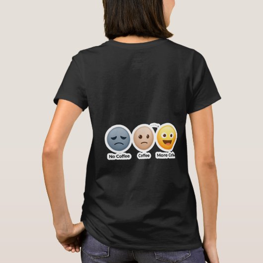 My Coffee Moods Tee Tシャツ (裏面)