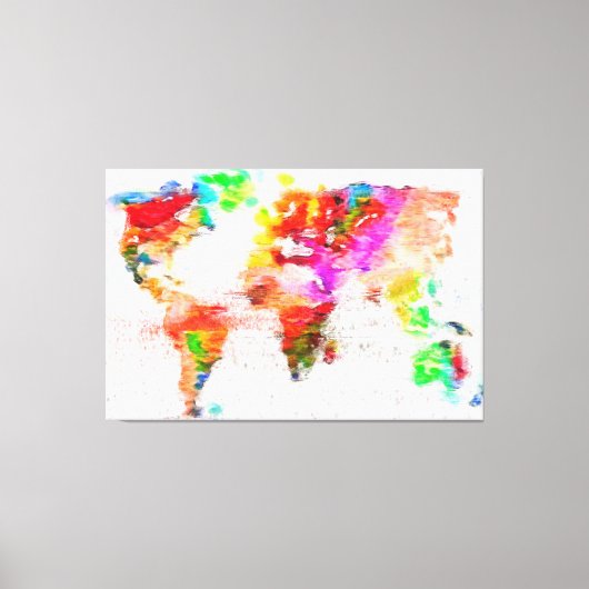 My Color World Stretched Canvas Print キャンバスプリント (正面)