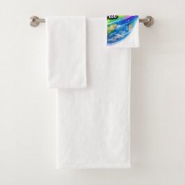 My Colorful World Rainbow Globe バスタオルセット