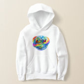 My Colorful World Rainbow Globe Hoodie (レイダウン)