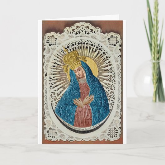 My Computer Colorization of Virgin Mary card   カード (正面)