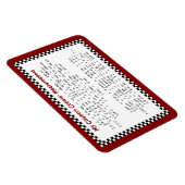 My Country Cookin' Measurements 6x4 Flex Magnet マグネット (右側)