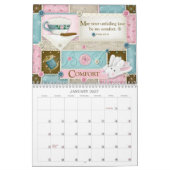 "My Cup Runneth Over" 2026 Scripture Calendar カレンダー (1月 2027)