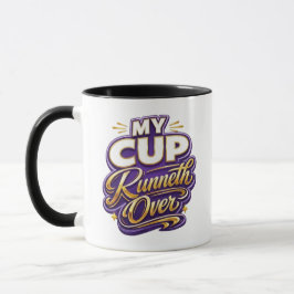 My Cup Runneth Over - Christian マグカップ