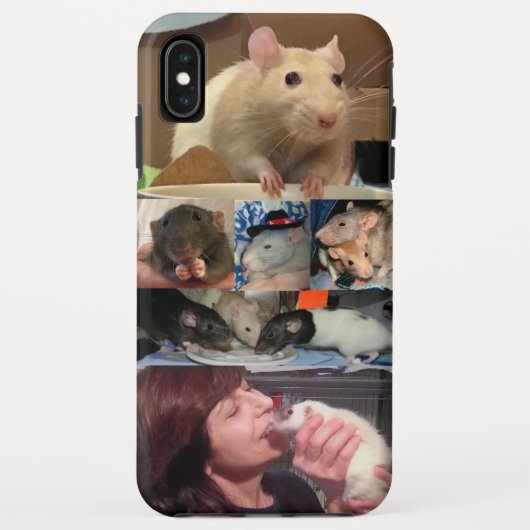 My Cute Rats on iPhone XS Maxのケース Case-Mate iPhoneケース (裏面)