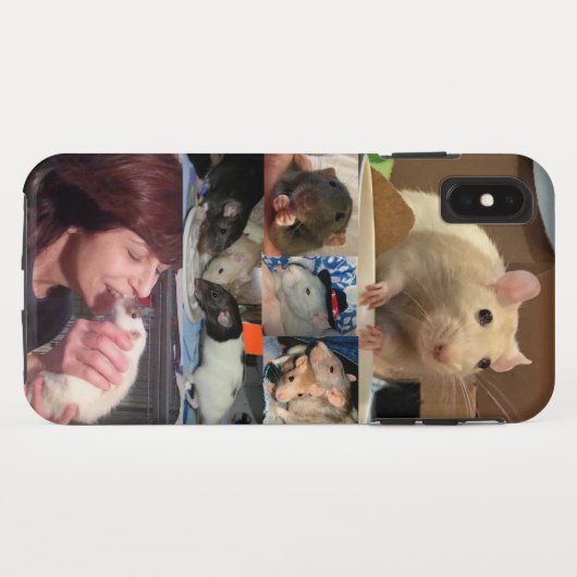 My Cute Rats on iPhone XS Maxのケース Case-Mate iPhoneケース (裏面(横))