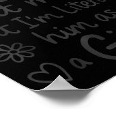 My Dad Gets Mad At Me Funny Father Daddy Papa Daug ポスター (角)