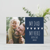 My Dad My Hero Scrip Photo Dad 案内状 (スタンド正面)