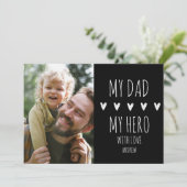 My Dad My Hero Scrip Photo of the Children 案内状 (スタンド正面)