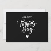 My Dad My Hero Scrip Photo of the Children 案内状 (裏面)