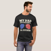 My Daddy Just Became A US Citizen Proud American Tシャツ (正面フル)