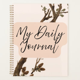 "My Daily Journal" | 大地の木の枝 プランナー手帳