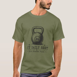 My Daily Reset | Lift Breathe Repeat ワークアウト Tシャツ