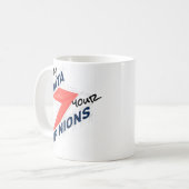 My Data Over Your Opinions | Custom Office Joke コーヒーマグカップ (正面左)