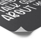 My Daughter And I Talk About You Funny Matching Da ポスター (角)